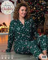 Пижама Estima 6879 green - делук