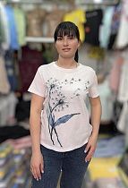 Футболка Levisha 25072 white - делук