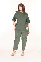 Костюм Alberk 4508 khaki - делук