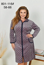 Халат Anion 801-116 grey - делук