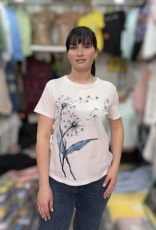 Футболка Levisha 25072 white - делук