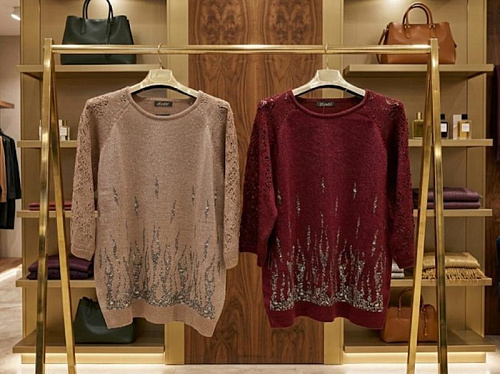 Свитер Julia JL1022 wine - делук