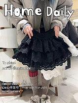 Юбка Fashion Kids 62032 black - делук