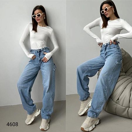 Джинсы Jeans Style 4608 blue - делук