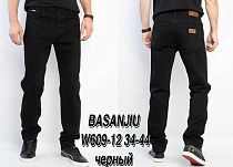 Джинсы Basanjiu 609-12 black - делук