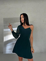 Платье Adam&Eva 228 green - делук