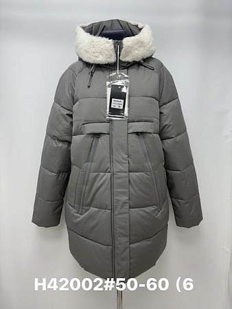 Куртка Jacket H42002 grey - делук