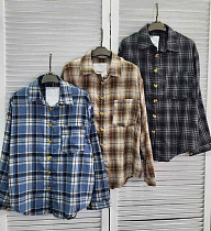 Рубашка Nefertiti 2026008 black - делук