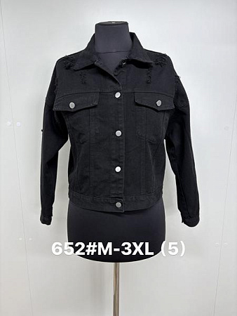 Куртка Jacket 652 black - делук