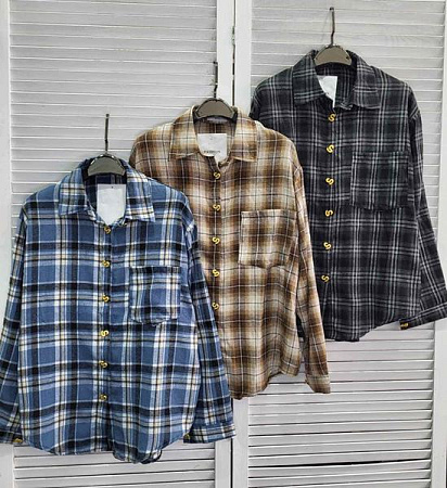 Рубашка Nefertiti 2026008 black - делук