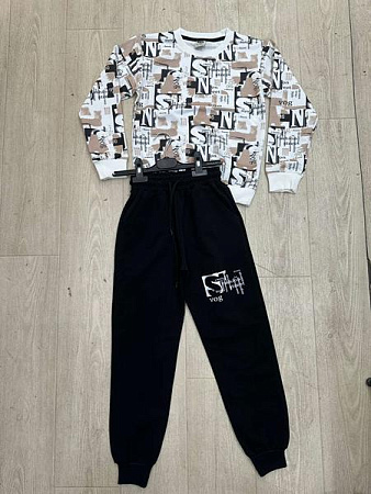 Костюм Спорт Proschenko PR752 black - делук