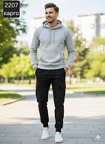 Штаны Спорт Moranny 2207 black - делук