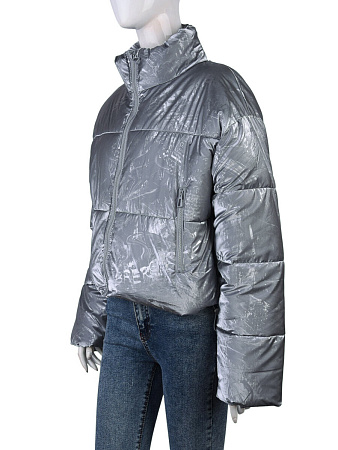 Куртка Obuv Ok2 17571 (12032) silver - делук