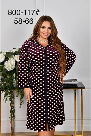 Халат Anion 800-117 wine - делук