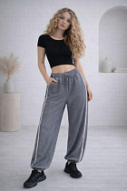 Штаны Спорт Arina 1716 d.grey - делук