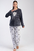 Пижама Trikotag T121 grey - делук