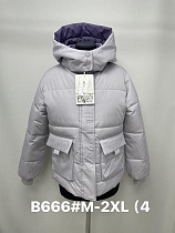 Куртка Jacket B666 lilac - делук