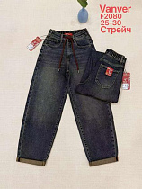 Джинсы Vanver F2080 navy - делук