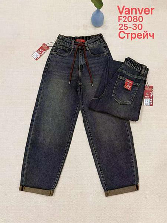 Джинсы Vanver F2080 navy - делук