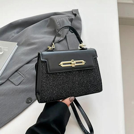 Сумка Fashion Bag D1013-4 black - делук