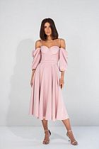 Платье Odis 849 pink - делук
