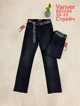 Джинсы Vanver B82096 black - делук