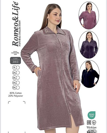 Халат Romeo Life 3813 purple - делук