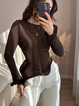 Свитер Alisa Brand 630 brown - делук
