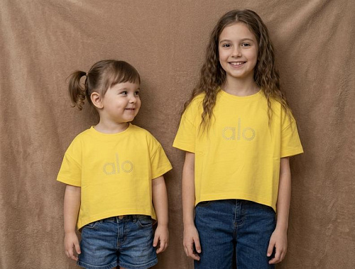 Топ Bright Harmony 854-1 yellow - делук