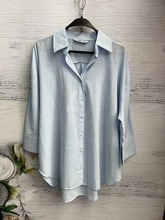 Рубашка New Season 8609 l.blue - делук