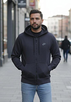 Кофта Спорт Delviago DL1178 navy - делук