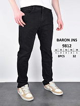 Джинсы Baron Jeans 9812 black - делук