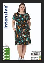 Платье Cotpark 25331 black - делук