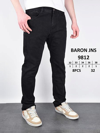 Джинсы Baron Jeans 9812 black - делук