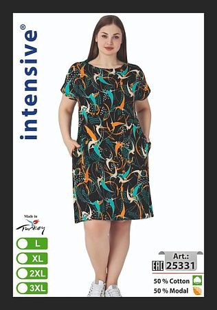 Платье Cotpark 25331 black - делук