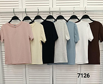 Футболка Style Nadezhda 7126 white - делук