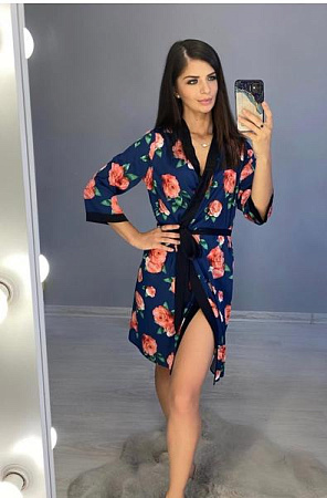 Халат Gull 62-1 blue - делук