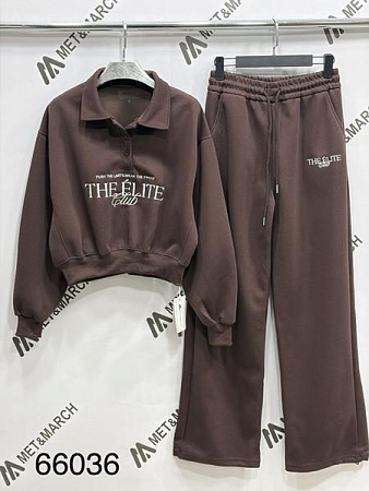 Костюм Спорт Met&March 66036 brown - делук