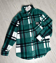 Рубашка Modnulya 2494 green - делук