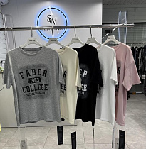 Футболка Saint Wish 1501 mix - делук