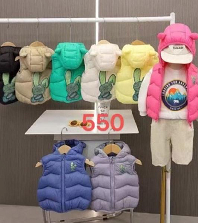 Жилетка Farbique 550 milk - делук