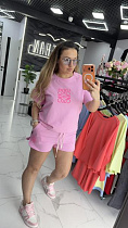 Костюм Lovekan 1537 pink - делук