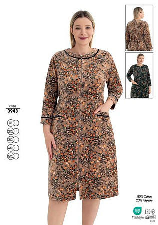 Халат Cotpark 3943 beige - делук