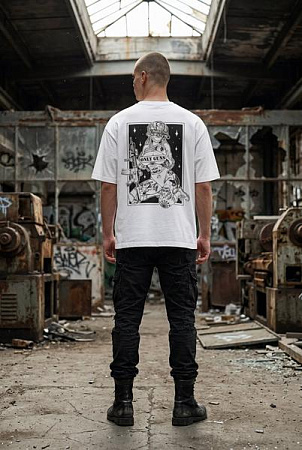 Футболка Madoka 1395 white - делук