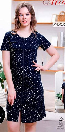 Халат Samo 01 navy - делук