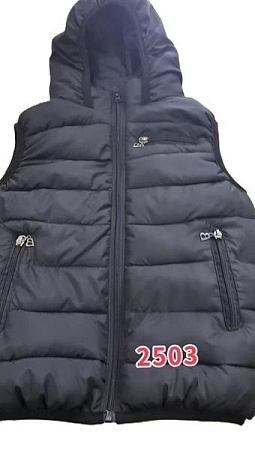 Жилетка Farbique 2503 black - делук