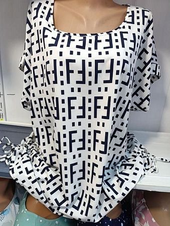 Футболка Galina 569-6 white - делук