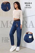 Джинсы Miss Kurry SK116-3 blue - делук