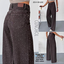 Джинсы Jeans Style 5094 brown - делук