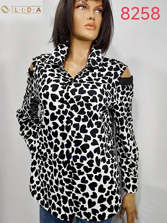 Свитер Lida 8258 black - делук